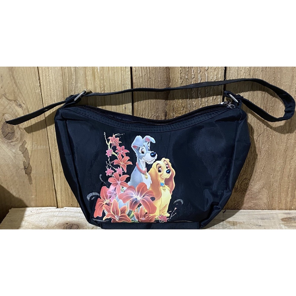 Classic Disney Lady & The Tramp Small Shoulder Purse 8x6 Inch Girls